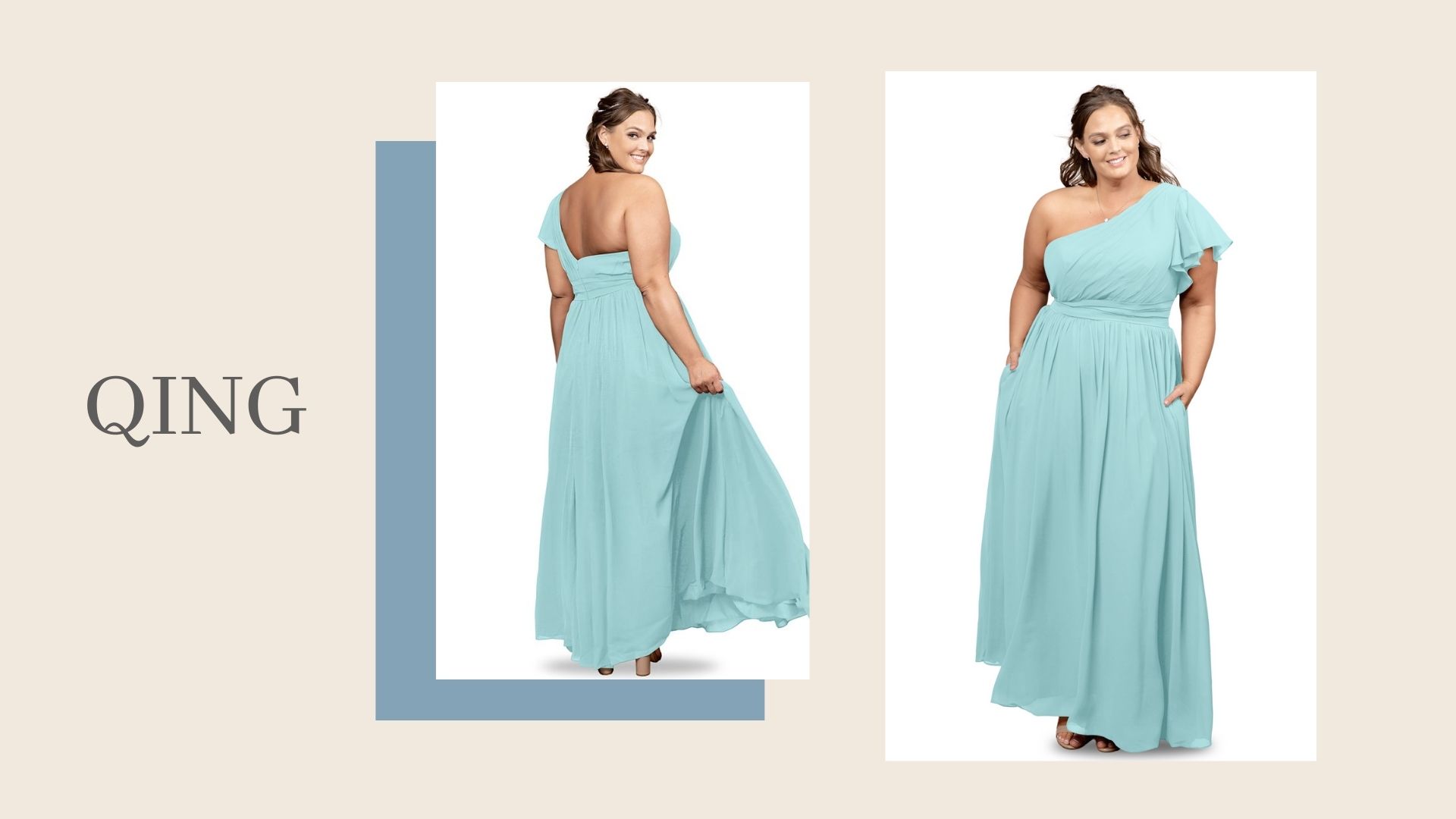 Bridesmaid dress for fat on sale lady