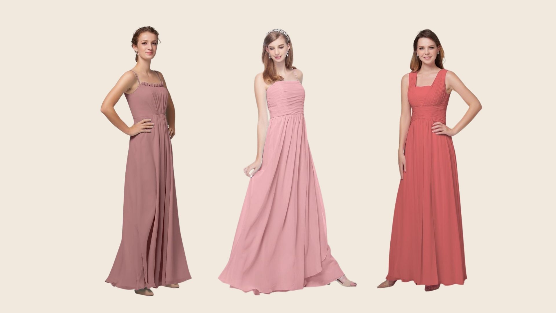 AFAROSE Blog Bridesmaids Dress Neckline