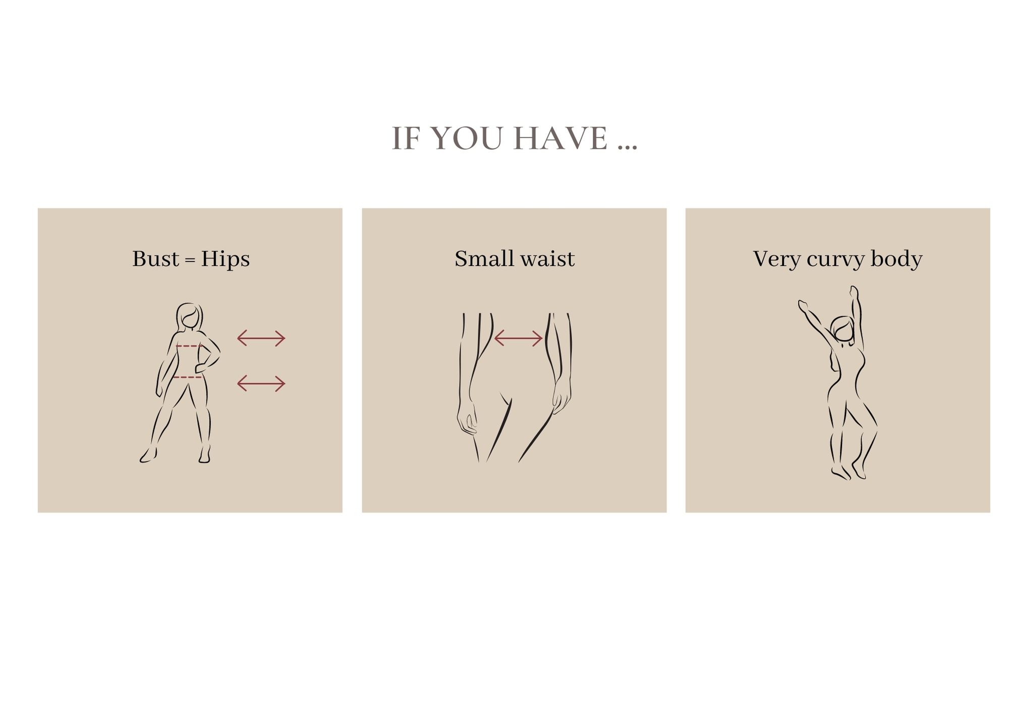 Are you a Hourglass Shape? Big Bust? Small Waist? Full Hips? You