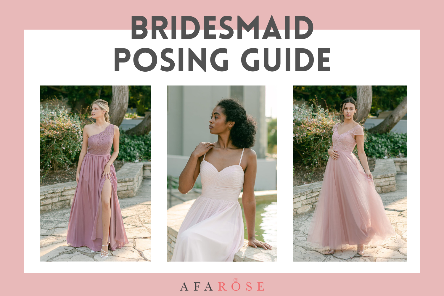 AFAROSE Blog : Bridesmaid Posing Guide