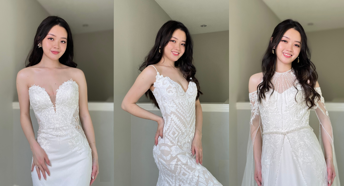 How To Take The Best Wedding Dress Try-On Photos