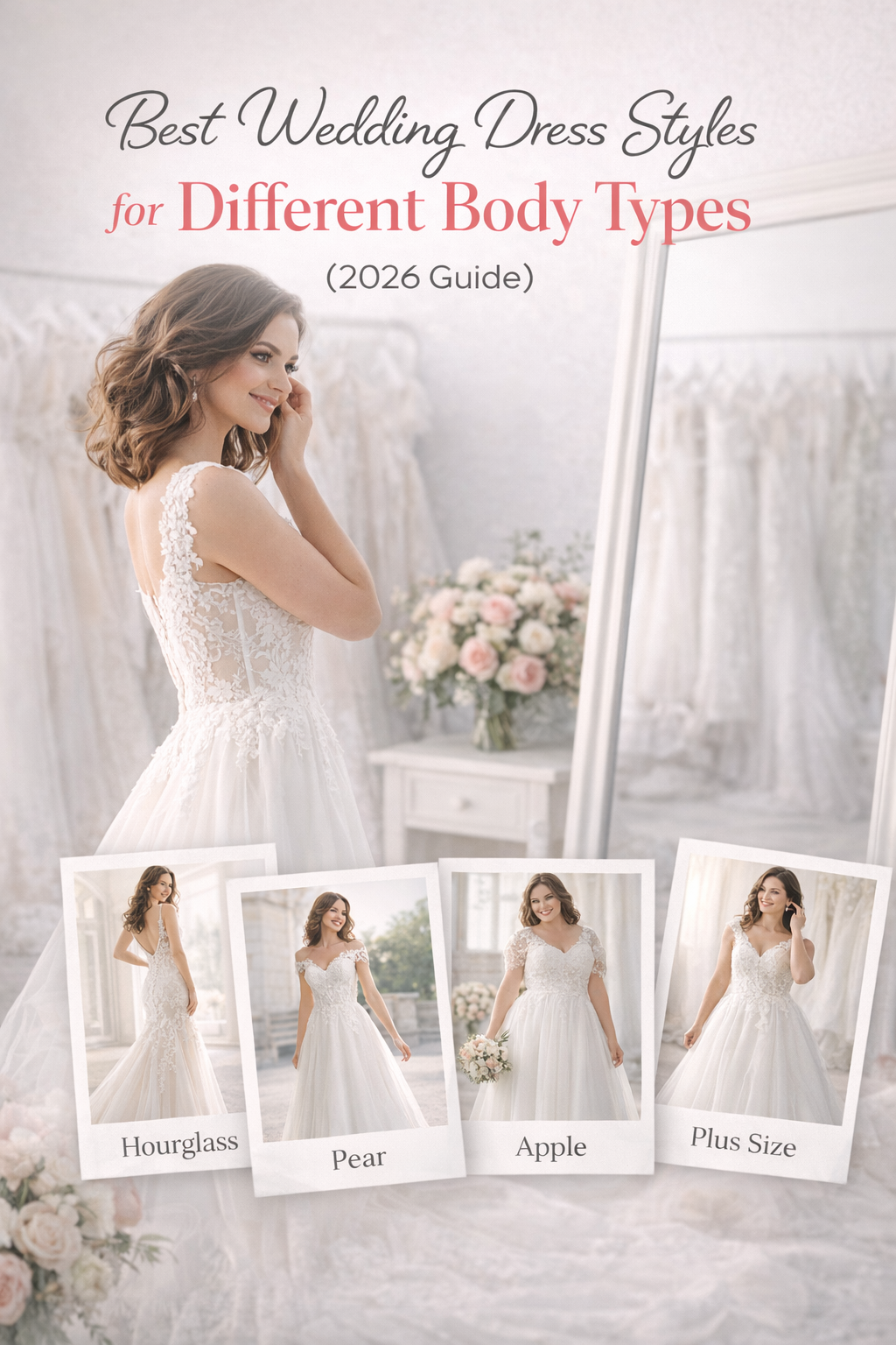 Best Wedding Dress Styles for Different Body Types (2026 Guide)