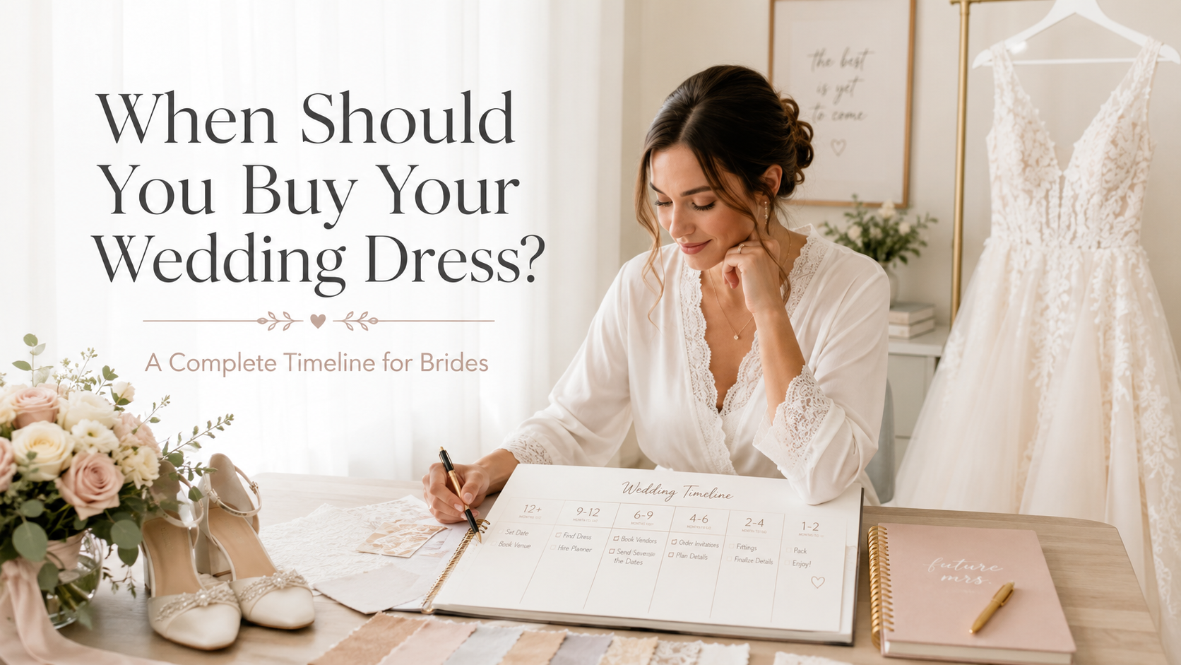When Should You Buy Your Wedding Dress?