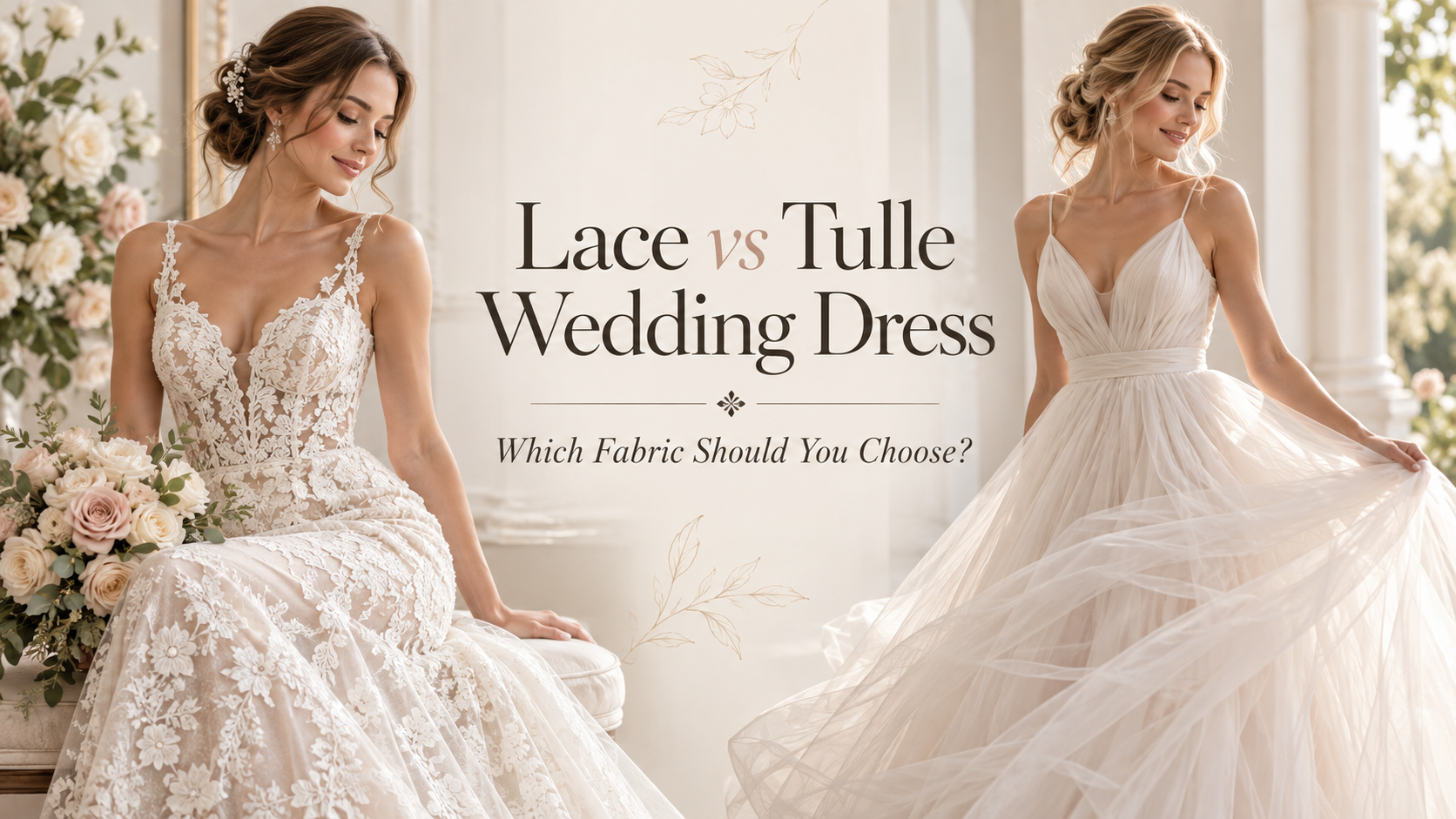 Lace vs Tulle Wedding Dress: Which Fabric Should You Choose?