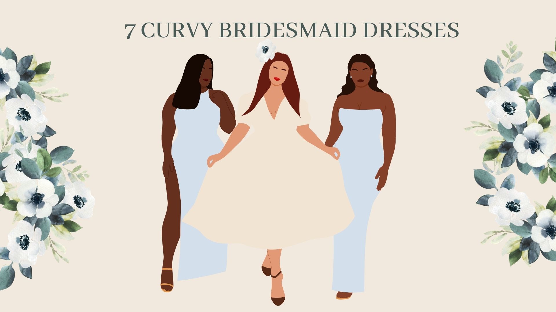 AFAROSE Blog : Bridesmaids Dress Neckline