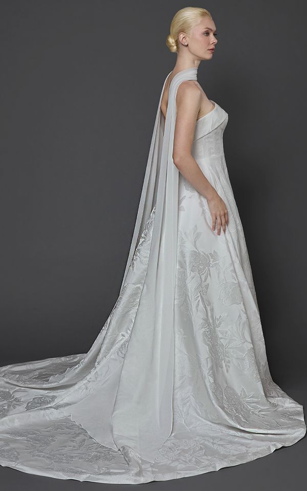 TILDA WIDE CHIFFON SCARF