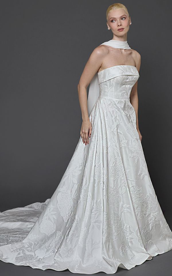 TILDA WIDE CHIFFON SCARF