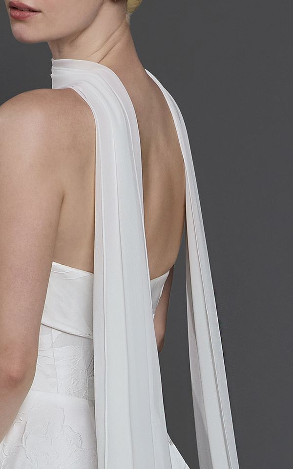 TILDA WIDE CHIFFON SCARF