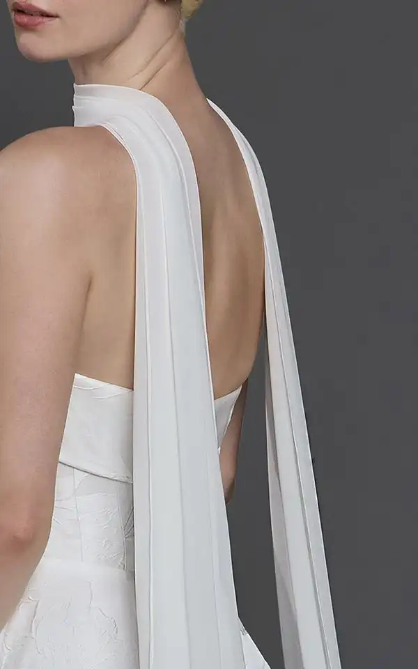 TILDA WIDE CHIFFON SCARF